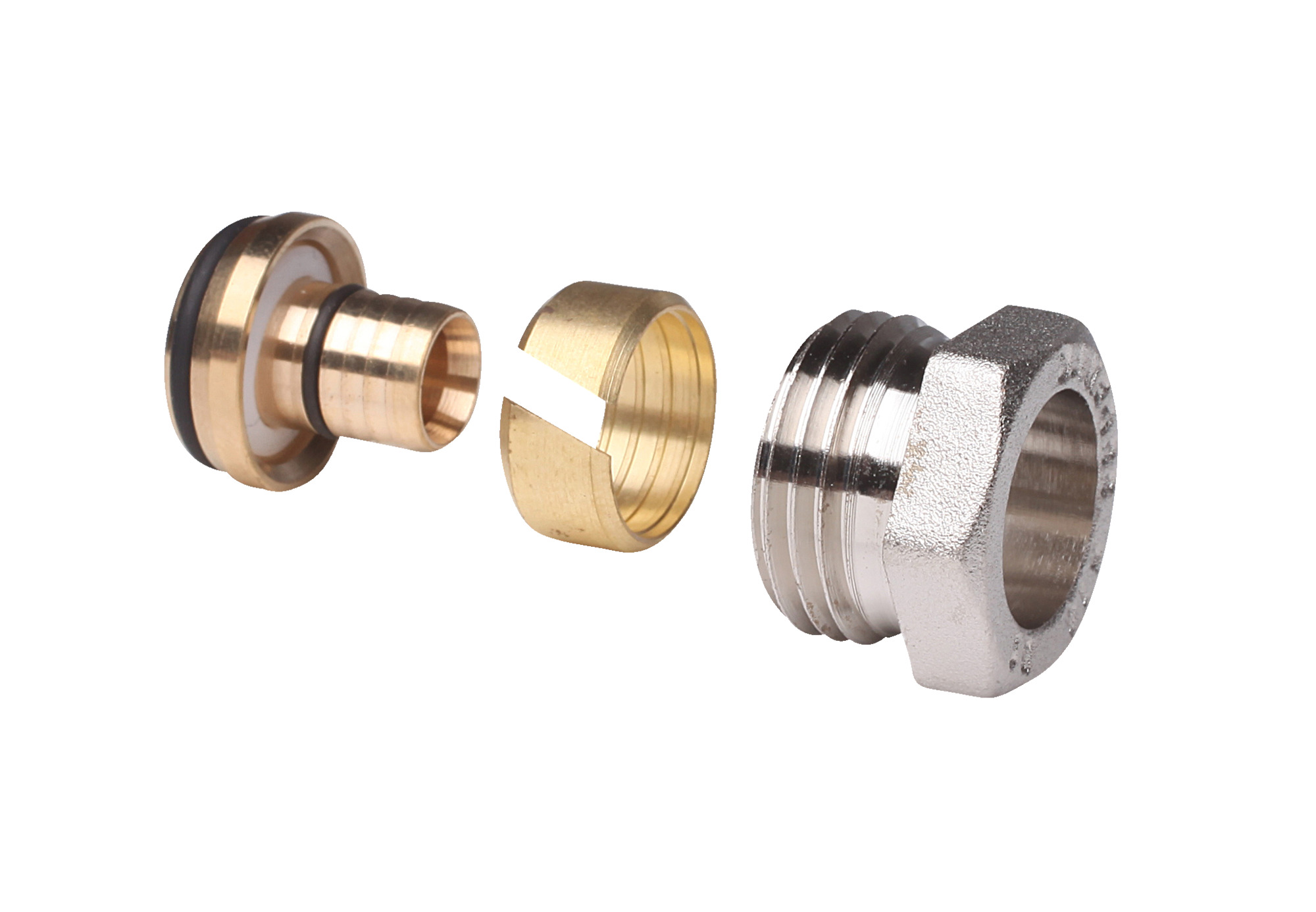 Danfoss Фитинги для металлопластиковых труб (Alupex) Уплотн. фитинги AluPEX 20x2.5 G3/4'' вн 013G4191  - Вид №1