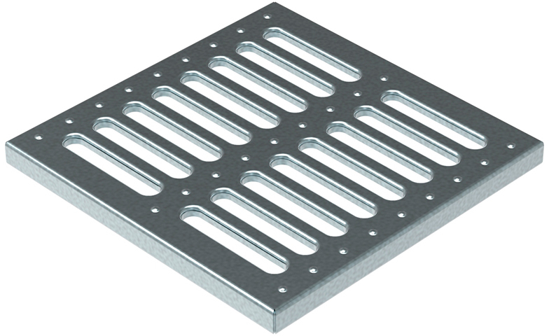 P3030A Решетка стальная штампованная SteeStart 300х300 А15 ГеоПластБорд