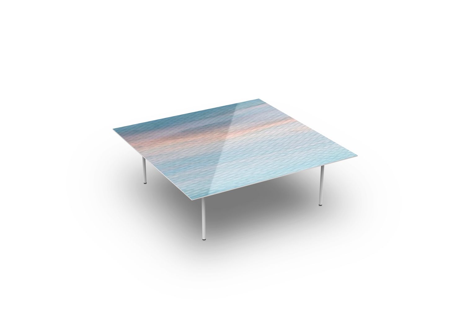 Квадратный металлический журнальный столик MOMENTI Home &amp ARCH-00105473 - Вид №3