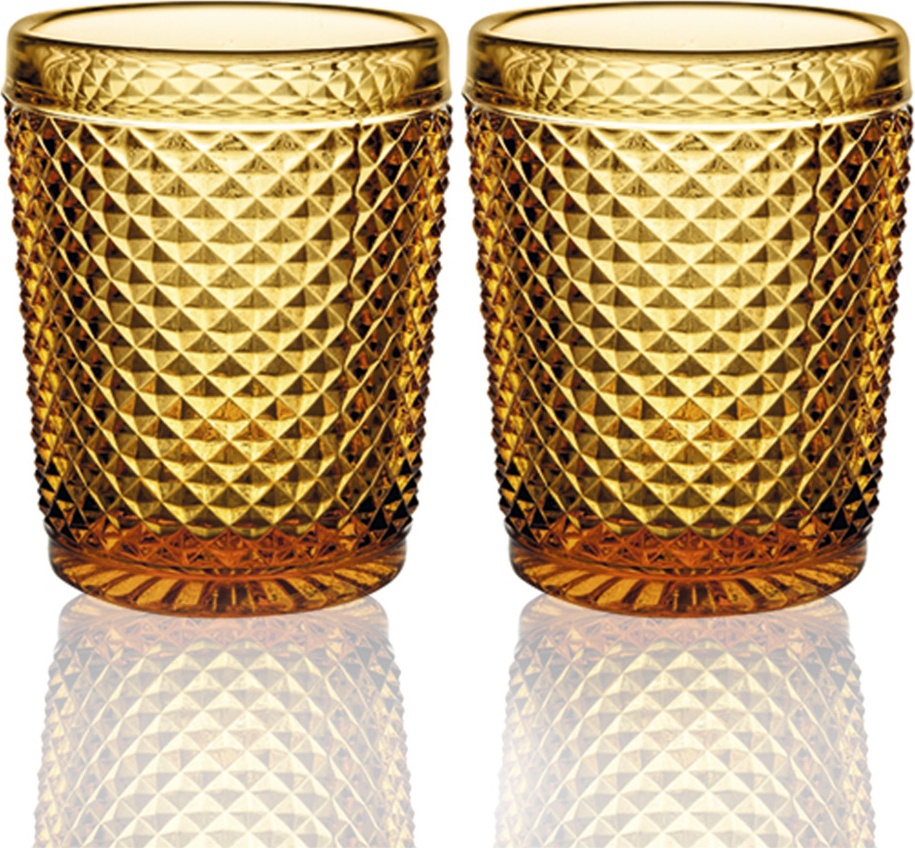 10668249 Vista Alegre Набор бокалов для виски Vista Alegre  280мл, 4шт, янтарный Стекло Классик