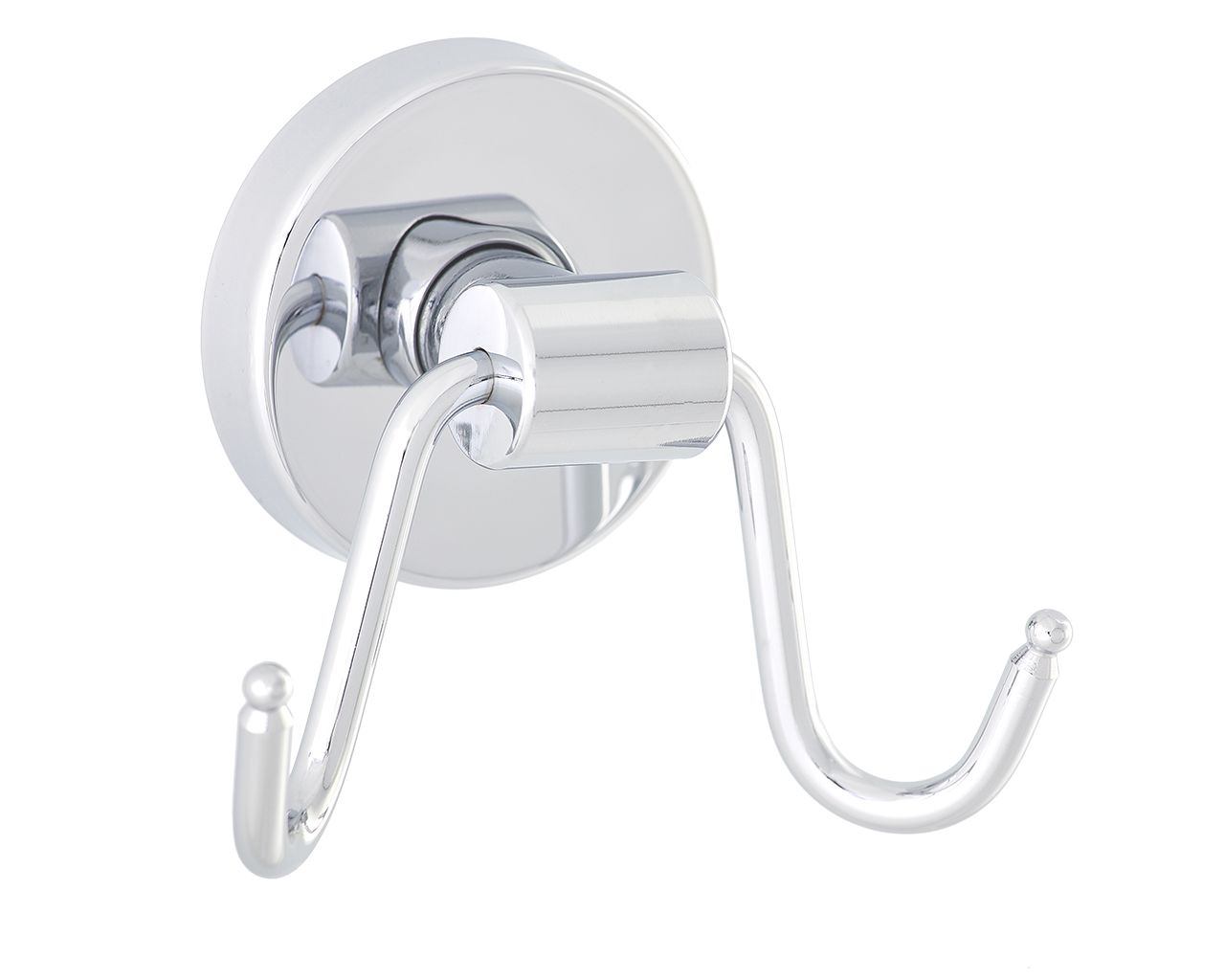 MHW21 Двойная вешалка из хромированной латуни, МАМУТ, ПОЛИРОВАННАЯ Merida 