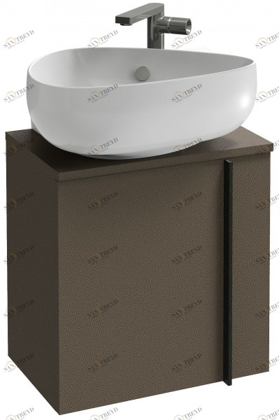 EB3045G-NR2 Тумба для рукомойника 45 см, шарниры слева Jacobdelafon NOUVELLE VAGUE Santreyd