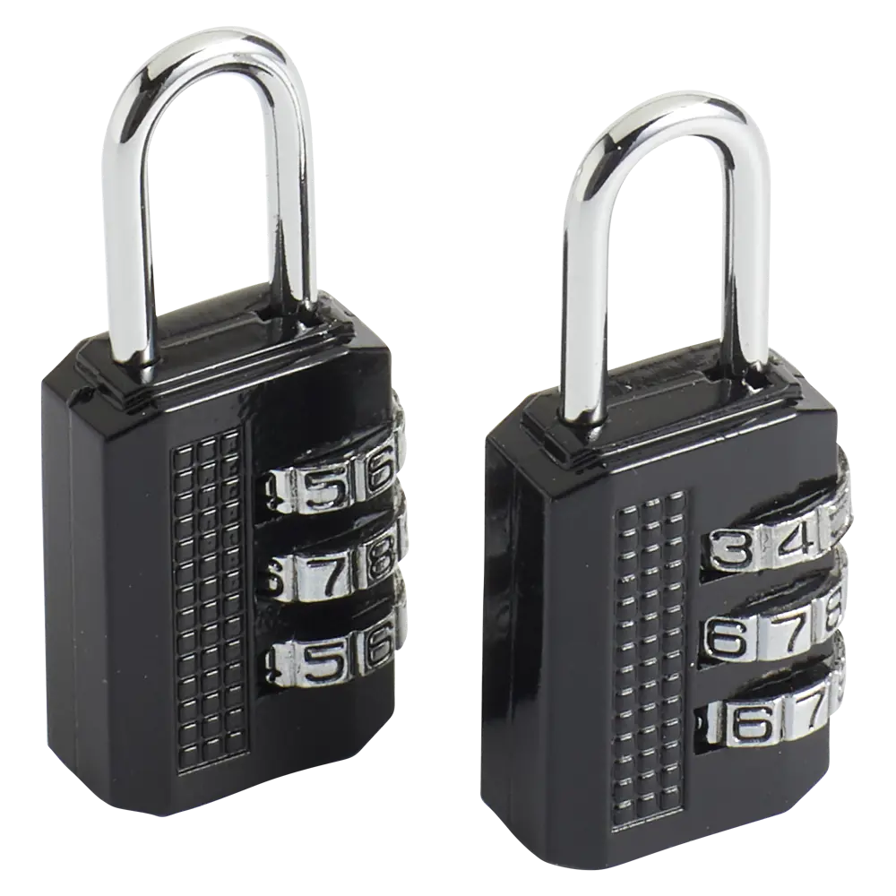 Замок кодовый Standers, 22 мм, ЦАМ/сталь, 2 шт STLM-2136057