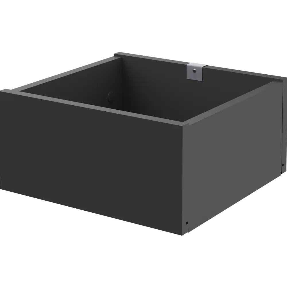 Ящик выдвижной SPACEO KUB, 380х400х310 мм, ЛДВП, цвет графит STLM-2069742 - Вид №1