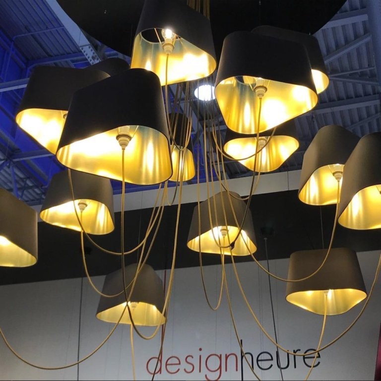 Designheure PetitNuage Spngo grey/gold подвес 116982 - Вид №1