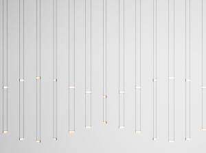 Светодиодный подвесной светильник из метакрилата и алюминия