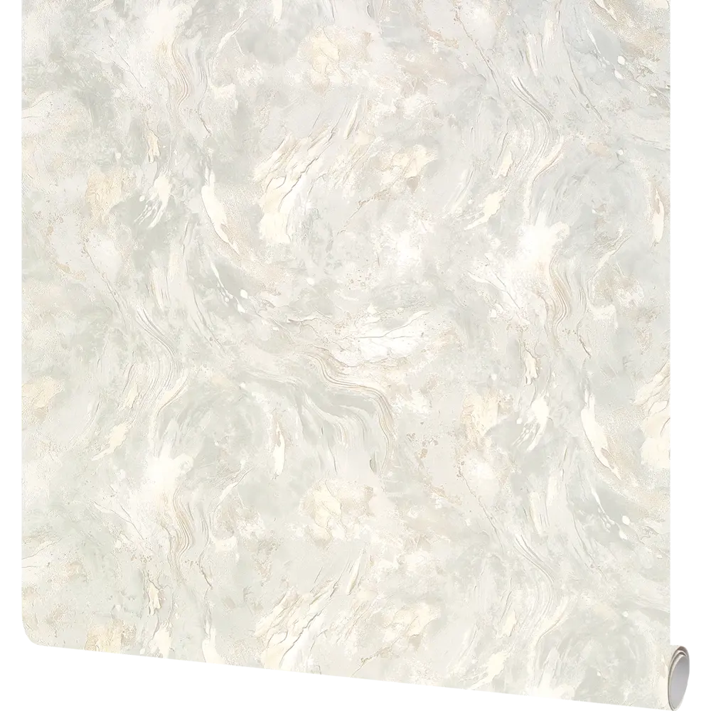 Флизелиновые обои ATELIERO Sonya нежно-зеленые с рельефной текстурой 89369817 STLM-0834815