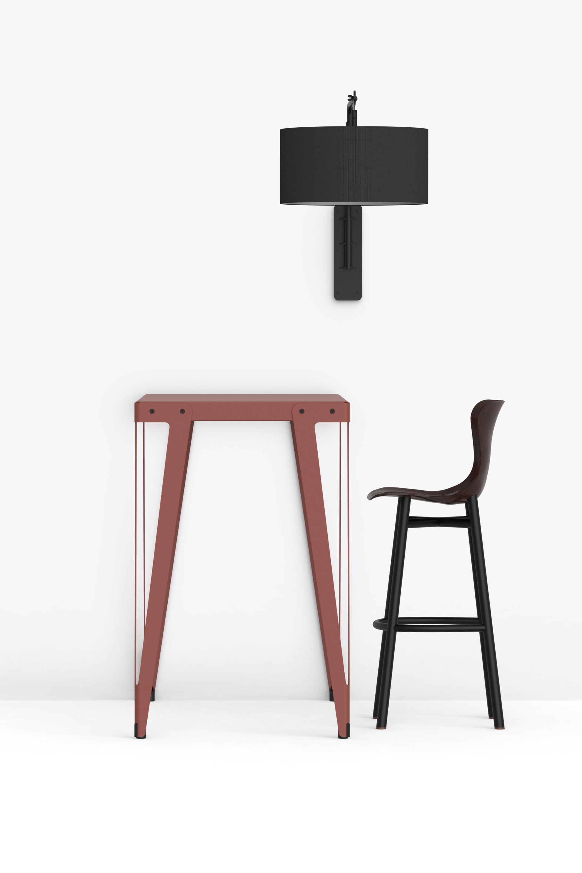 Высокий квадратный стол из стали с порошковым покрытием FUNCTIONALS Lloyd ARCH-00038922 - Вид №5