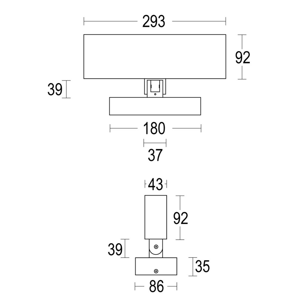 Edge Spot Dark 10L Ghidini Edge Spot .02 Черный (Матовый)  - Вид №1
