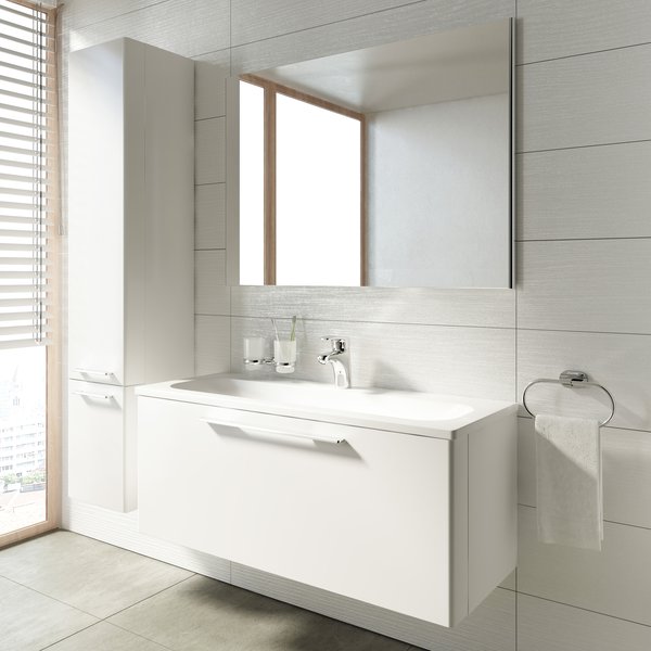 Зеркало Ring 800 белое Ravak X000000775 - Вид №1