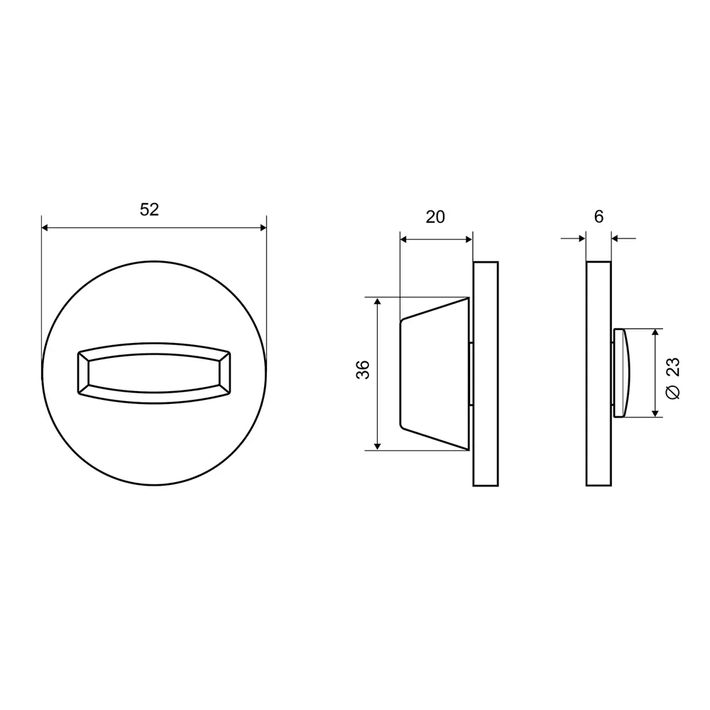 Накладка фиксатор Palladium Z 110 BK WP цвет белый STLM-2082217 - Вид №3