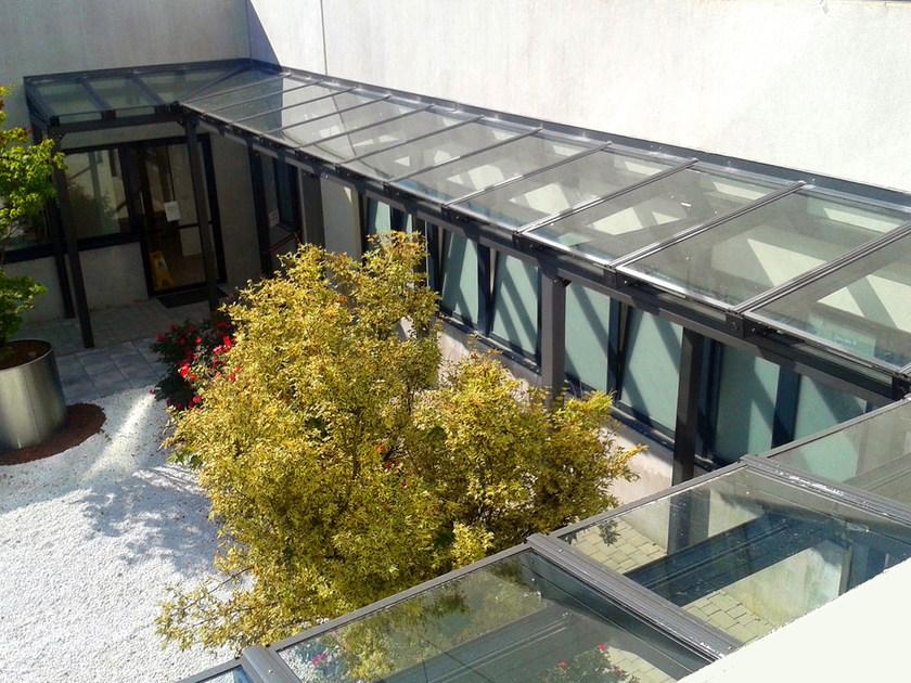 Пристенная пергола из алюминия Santreyd sun-id-1499633 - Вид №1