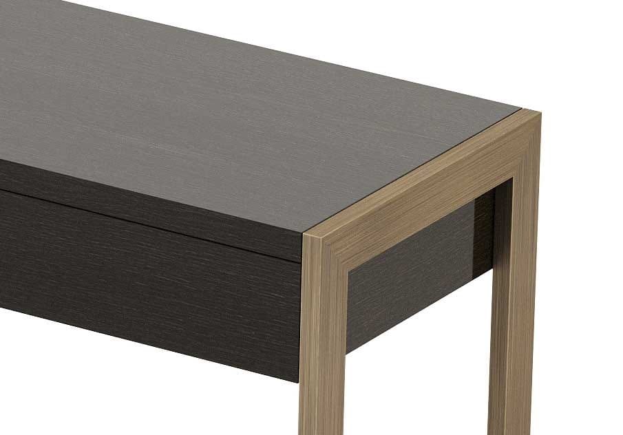 Консоль из нержавеющей стали и дерева Stylish Club ARCH-00127506 - Вид №3