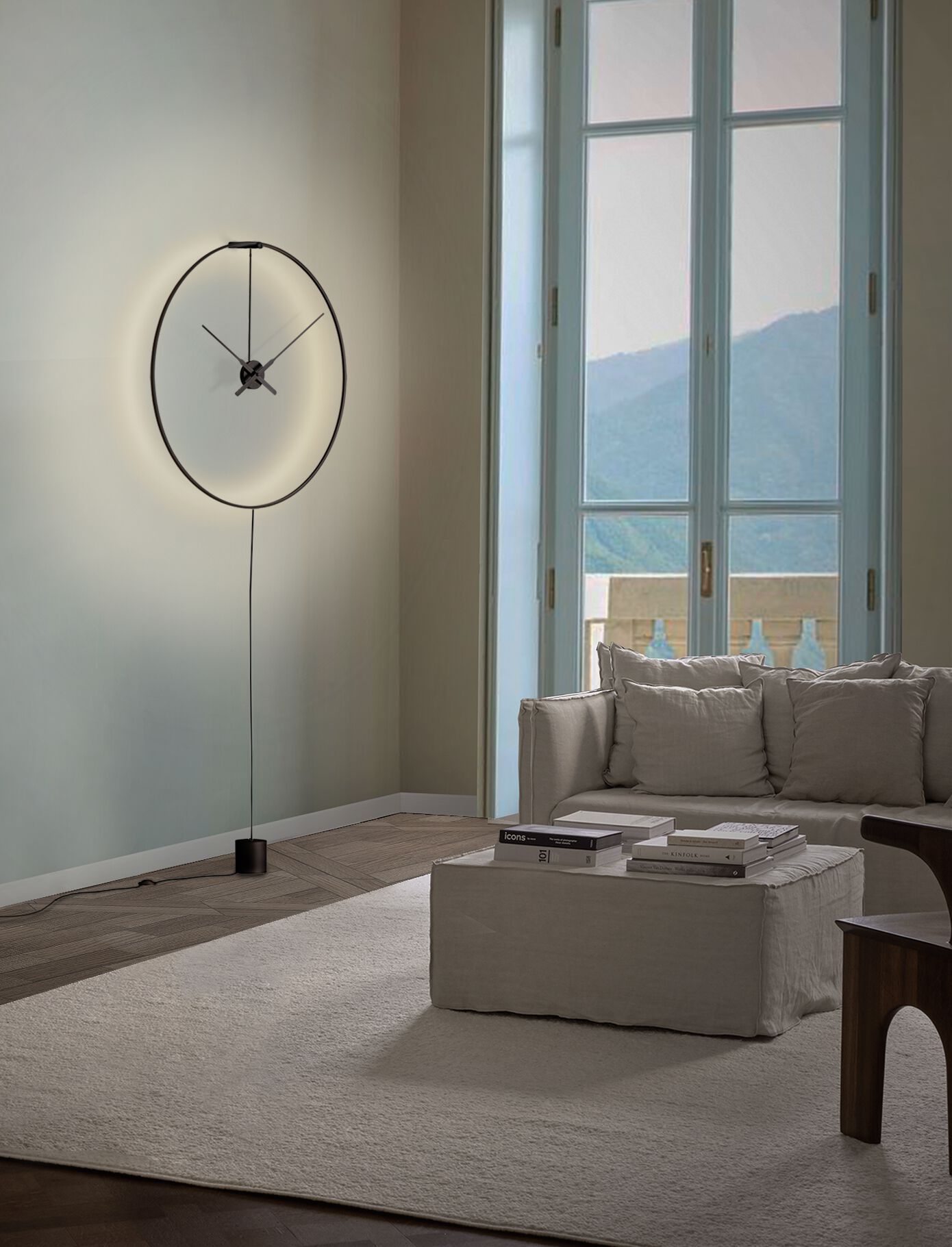 Металлические настенные часы NOMON тень ARCH-00140742 - Вид №4