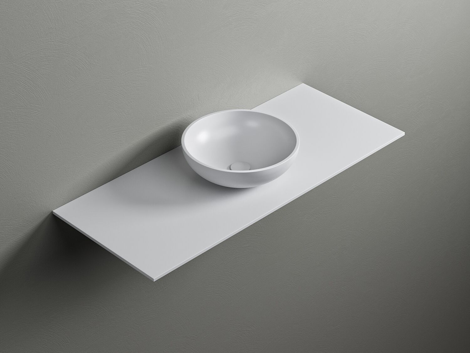 Круглая столешница из Corian® Acquapazza Corian ® elements ARCH-00067716