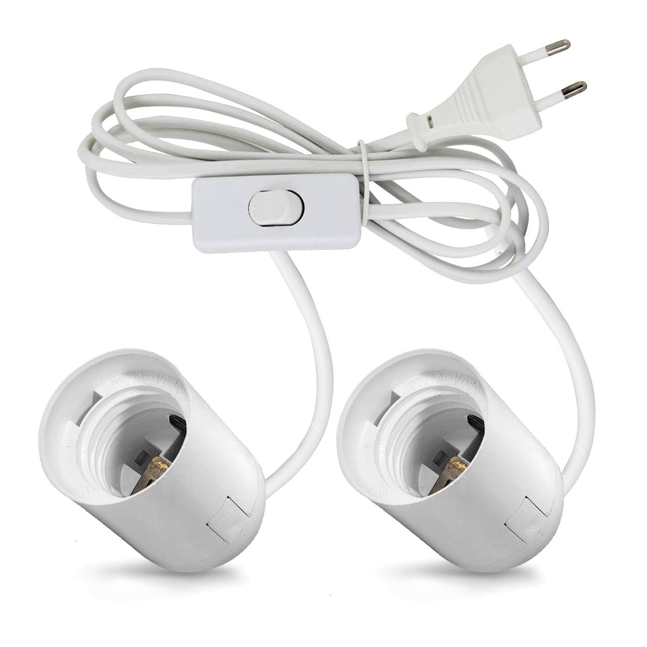 1902 Патрон Е27 с проводом для фитолампы х2 LAB.Space 