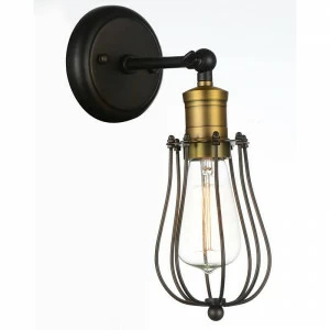 Бра Favourite Dock 1590-1W FAVOURITE ПОД СТАРИНУ, ФОНАРЬ 078659 Золото;черный