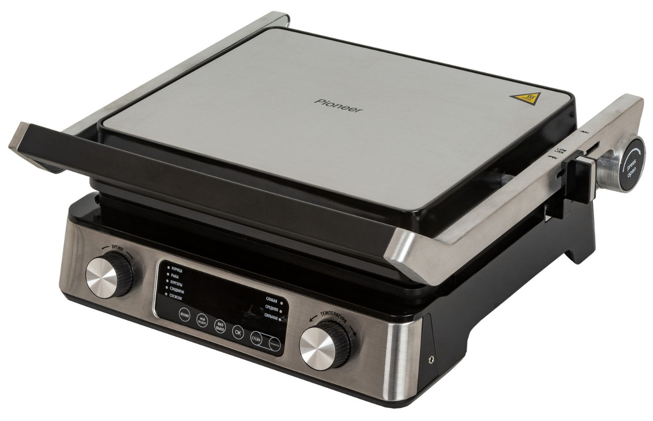 9058764 Гриль Pioneer GR1021E серебристый STDN-0089084