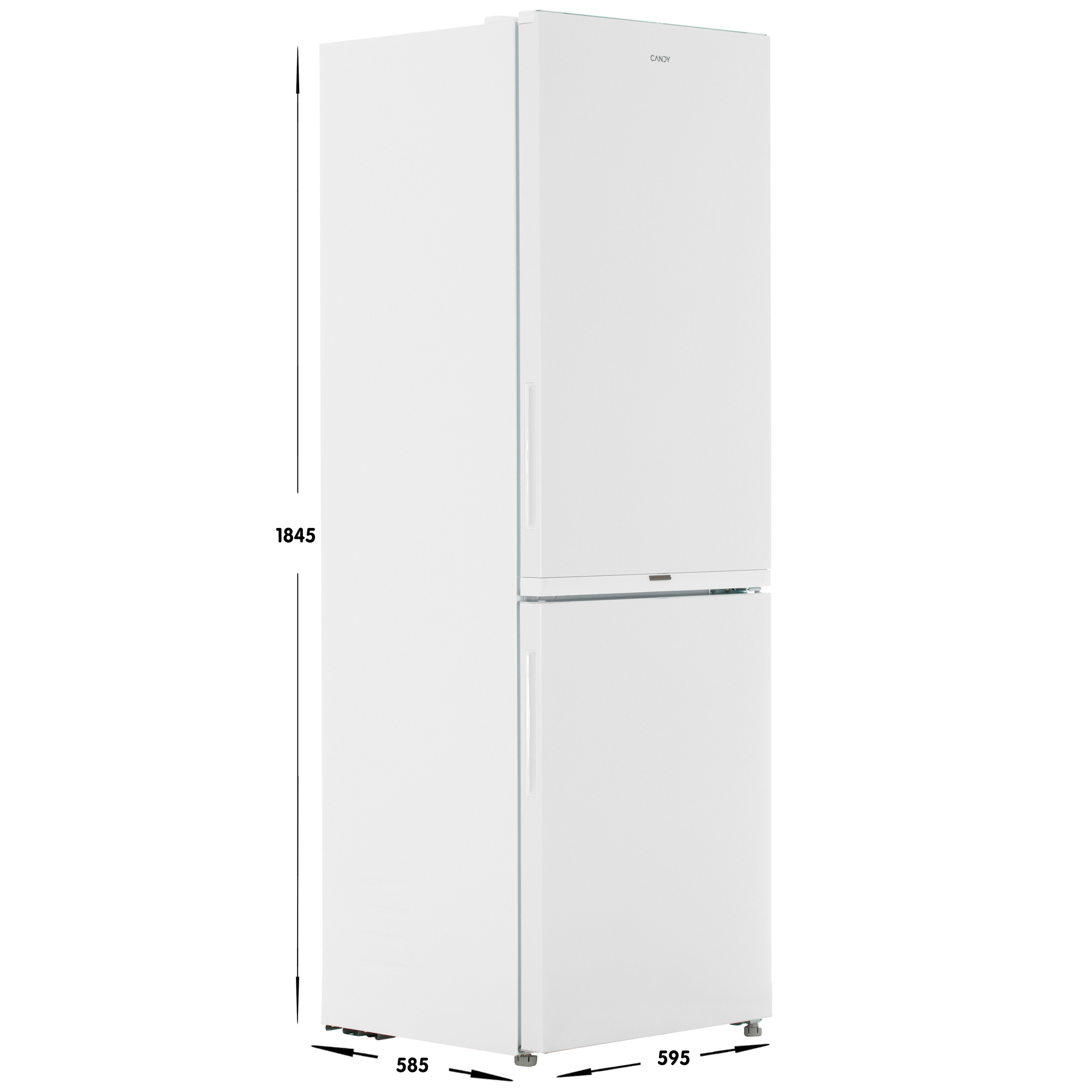 9236261 Холодильник с морозильником   Candy CFN6185W белый STDN-0062083 - Вид №6
