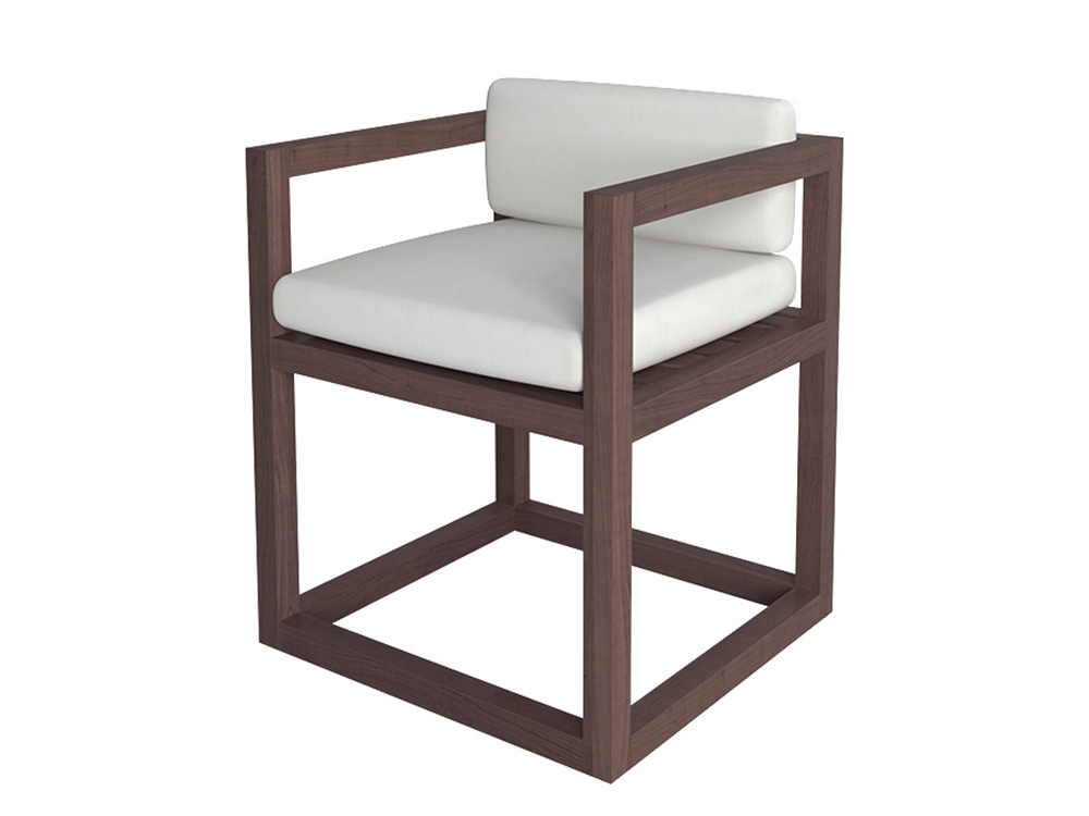 Стул с подлокотниками "Palermo" FURNITERA PALERMO 120378 Белый  - Вид №1