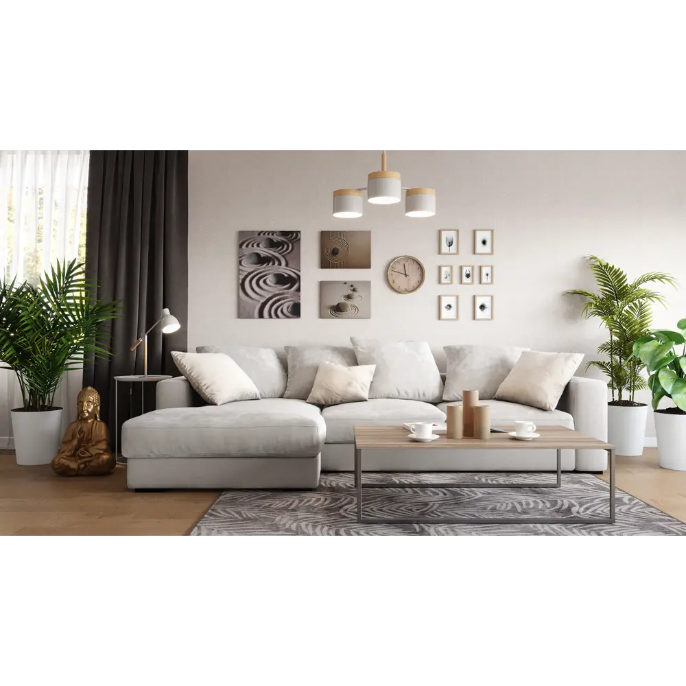 Часы настенные «Гранд» D30.2 см цвет бежевый Santreyd STLM-2019225 - Вид №4