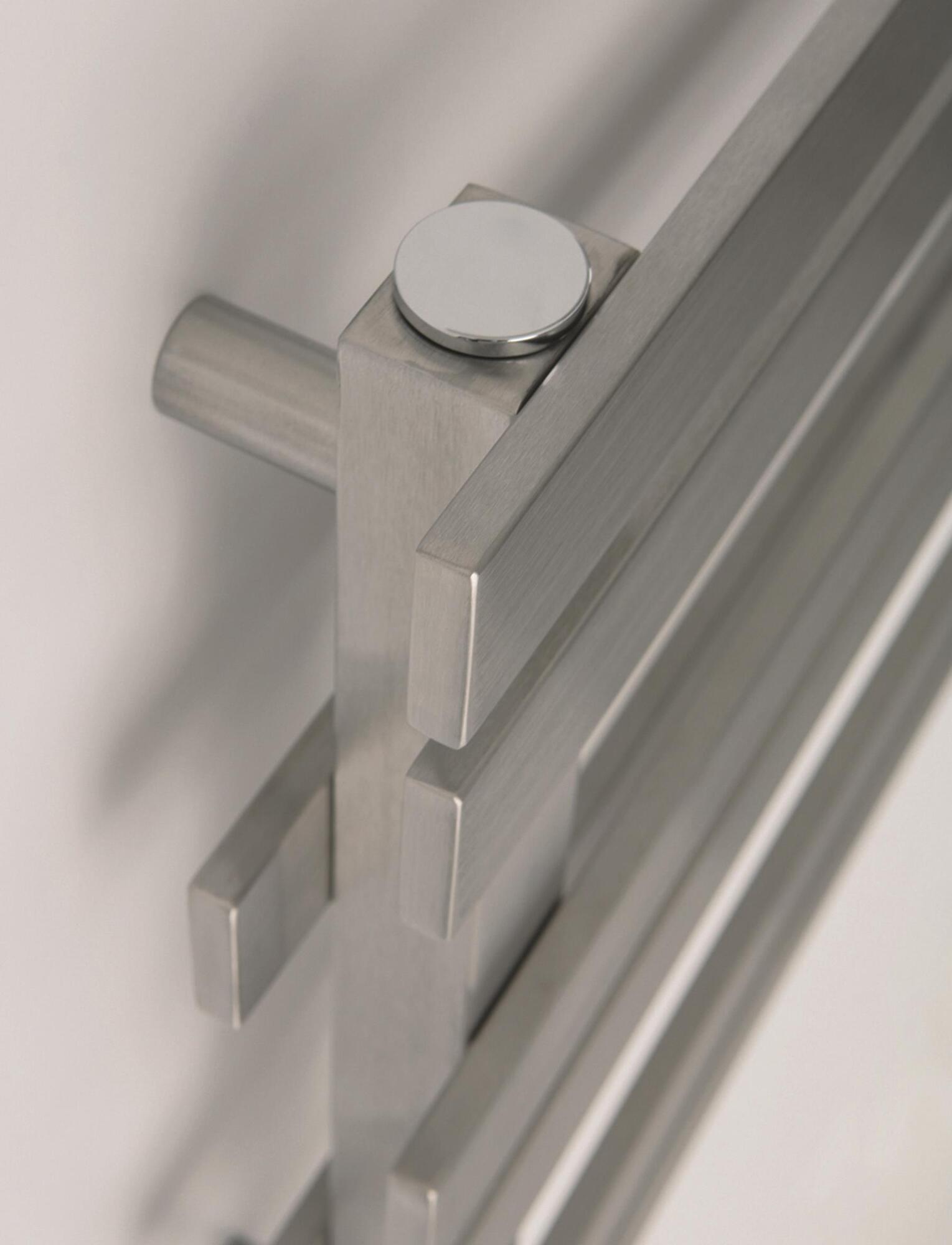 Полотенцесушитель Hammam MARS Stainless steel  комбинированный; электрический или водяной Сталь  - Вид №33