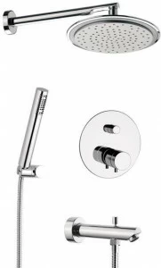 Remer Rubinetterie Смеситель для душа с ручным душем Minimal thermo Nt 09 s03