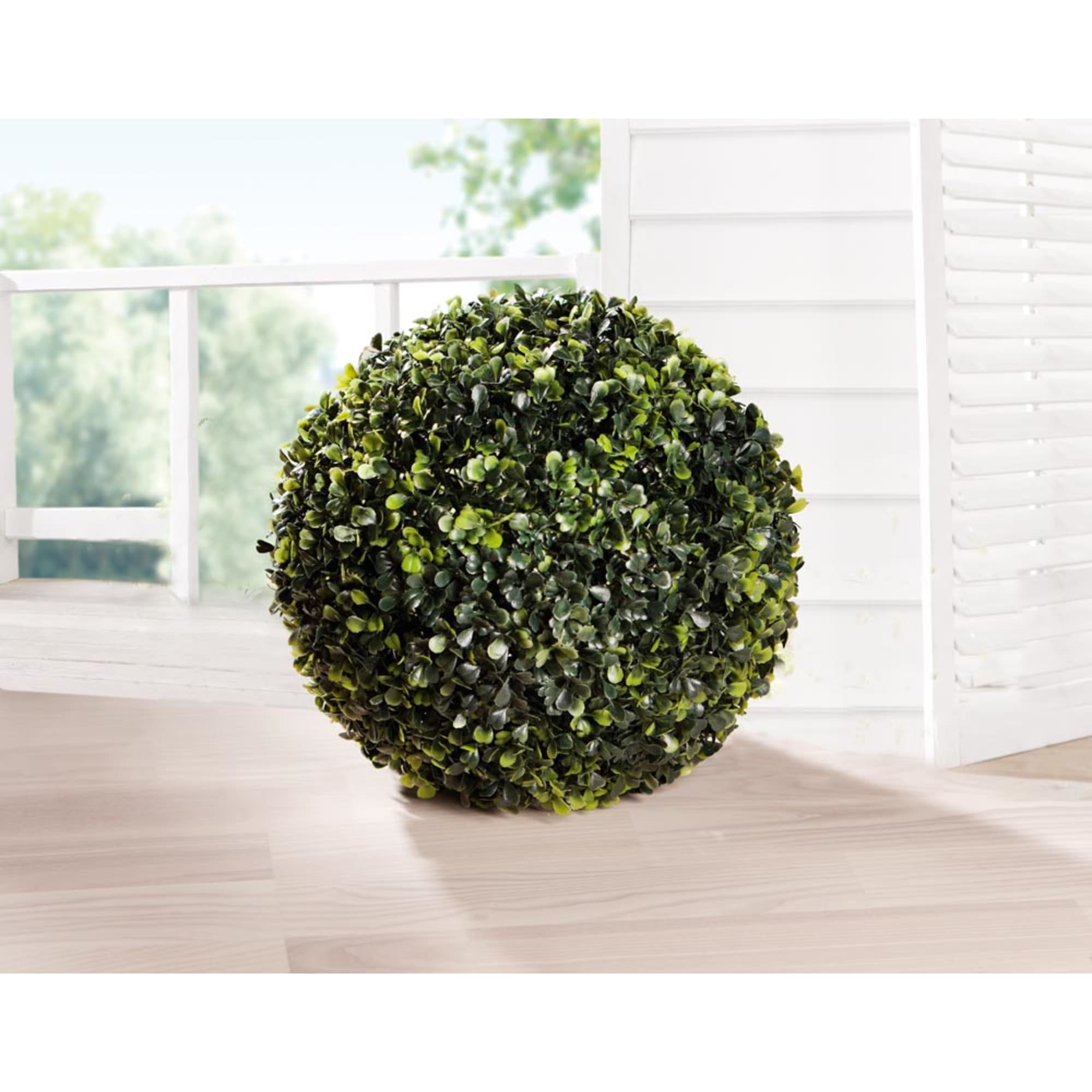 89136626 Искусственное растение в горшке Самшит ø18 см 2 полусферы Santreyd STLM-0078926