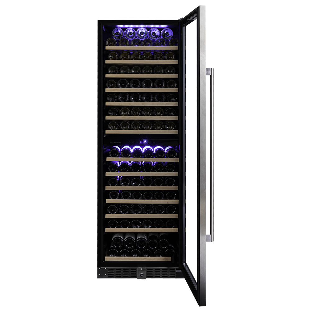 9179749 Винный шкаф Dunavox DX-166.428SDSK серебристый STDN-0131739 - Вид №2