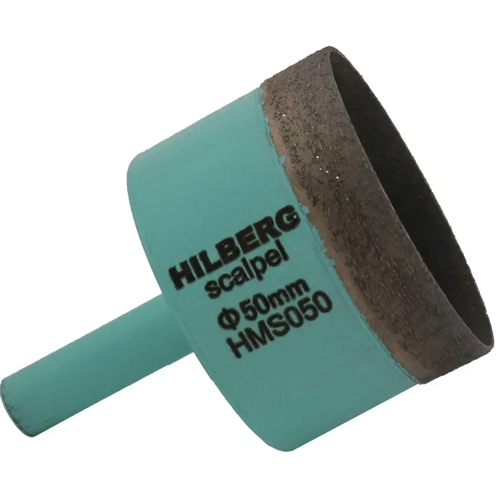 Коронка по керамограниту алмазная Hilberg HMS050 50 мм, 3 шт STLM-2006467