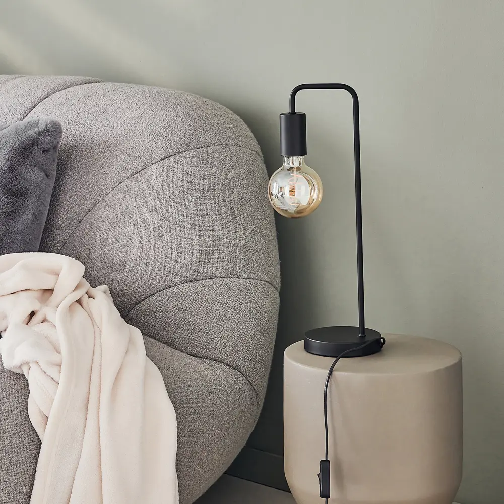 Настольная лампа рабочая KREAFORTA «Irbit» цвет черный STLM-2010054 - Вид №8