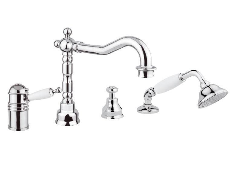 Термостатический смеситель для ванны с 4 отверстиями Gaia Mobili Complements ARCH-00050141