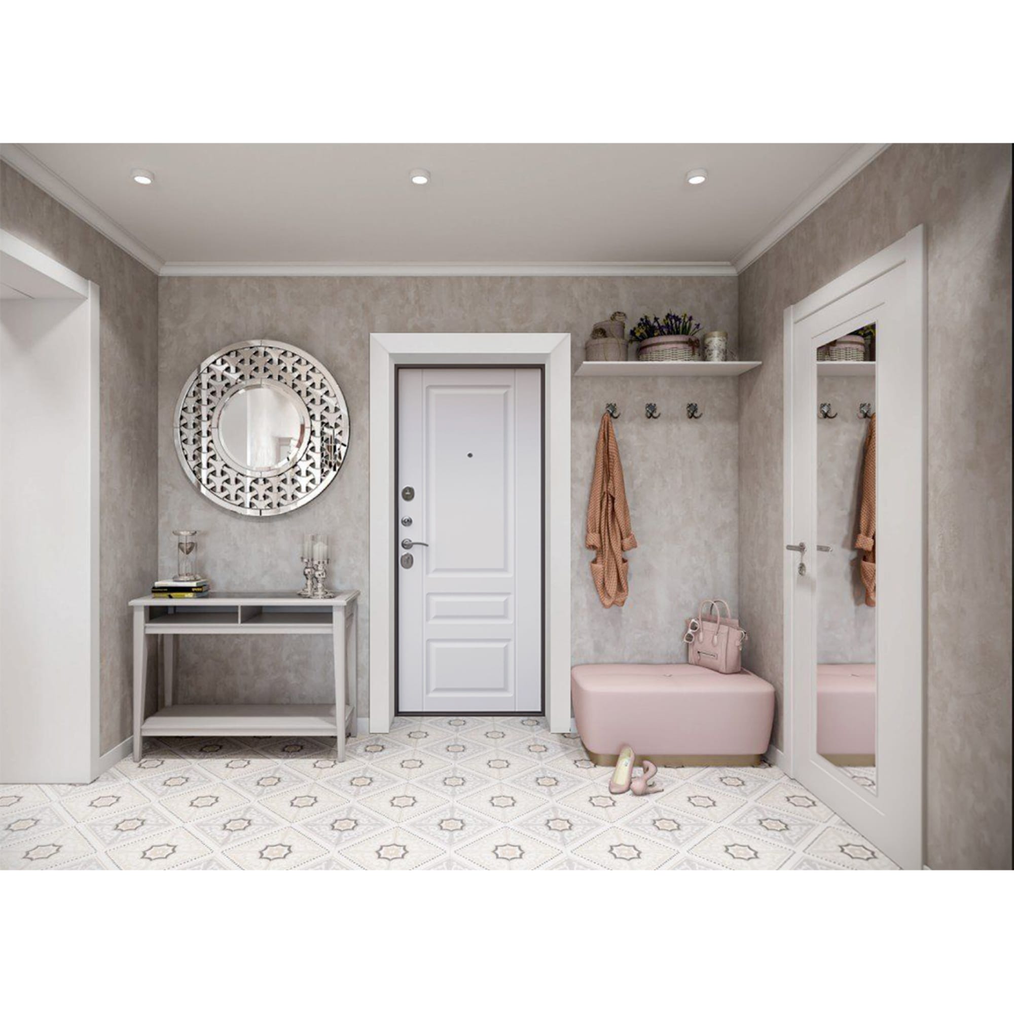 82672810 Дверь входная металлическая Стелла, 860 мм, левая Santreyd  - Вид №10