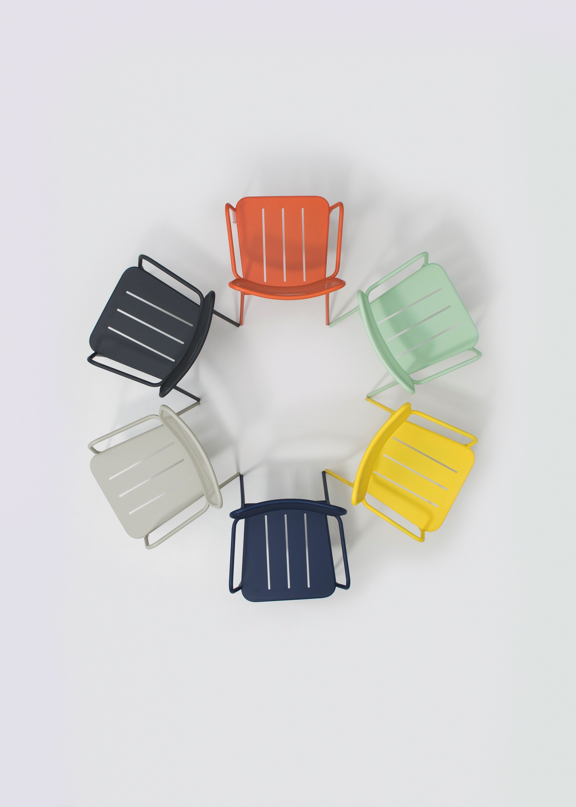 Металлический штабелируемый садовый стул Garda Furniture Тотем ARCH-00046614 - Вид №12