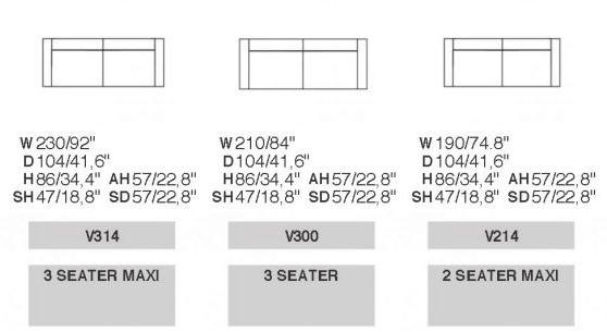 Rossini Sofas Кожаный диван с подголовником sun-id-1353369 - Вид №3
