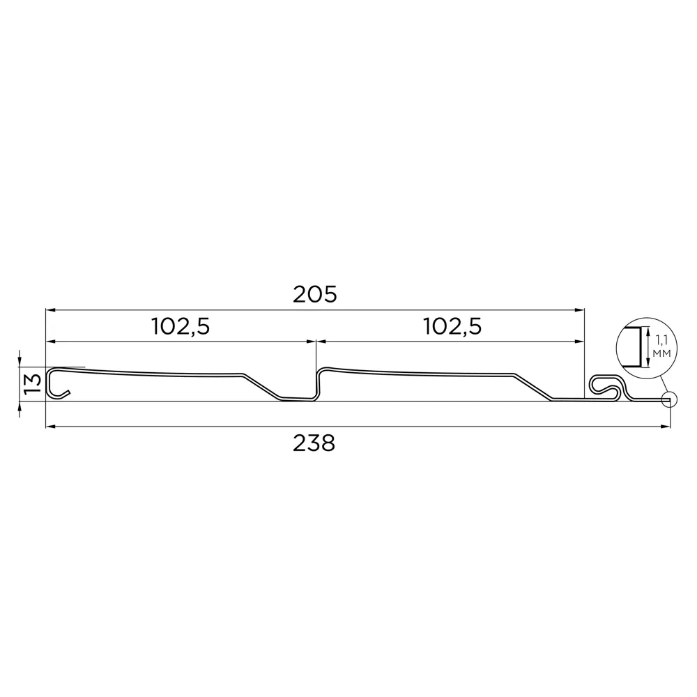 Сайдинг ПВХ MONLID корабельный брус 3 м зеленый STLM-2110226 - Вид №4