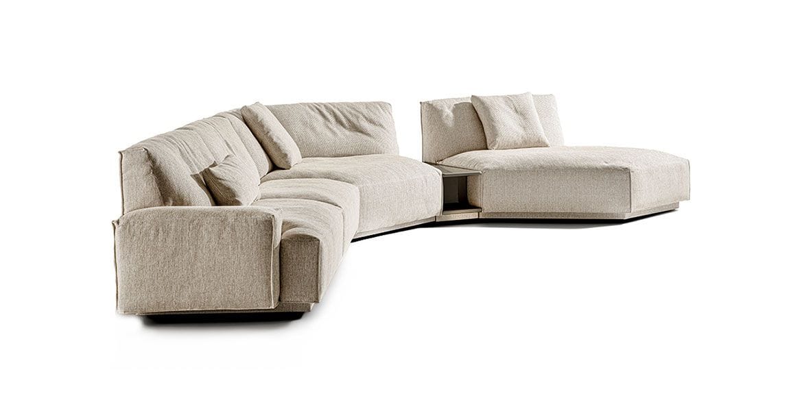 Секционный диван из ткани Frigerio DAO SOFT ARCH-00017989
