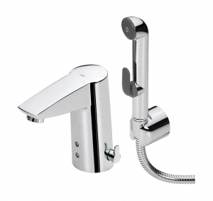 Oras 2816FZ Смеситель для умывальника, 6 V, Bluetooth 2816FZ Cubista Хром