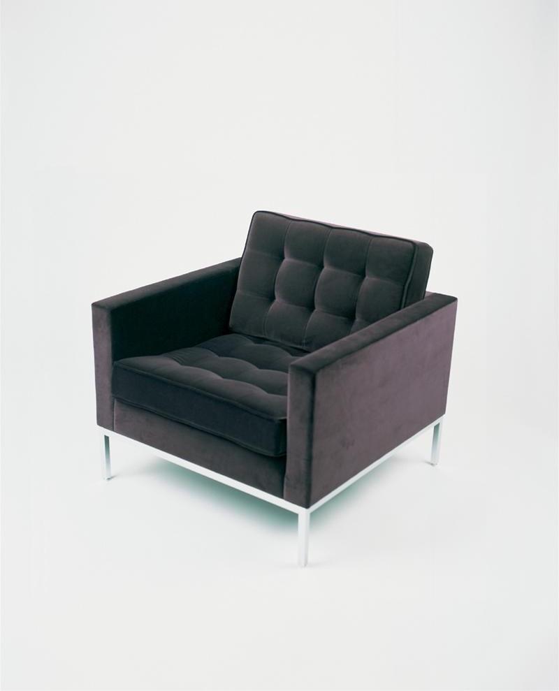 KNOLL Стеганое кресло с подлокотниками Florence knoll lounge sun-id-1496769 - Вид №2