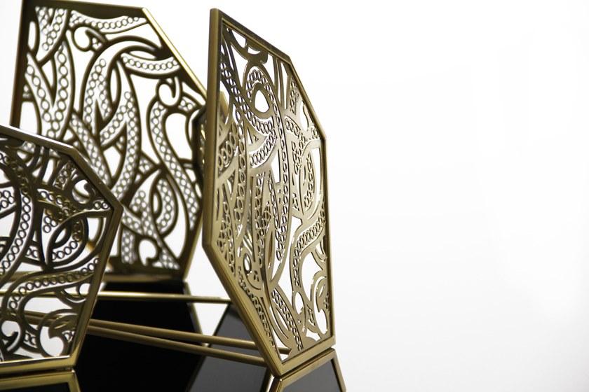 KOKET Подвесной светильник отраженного света из латуни Hypnotic sun-id-1406340 - Вид №5