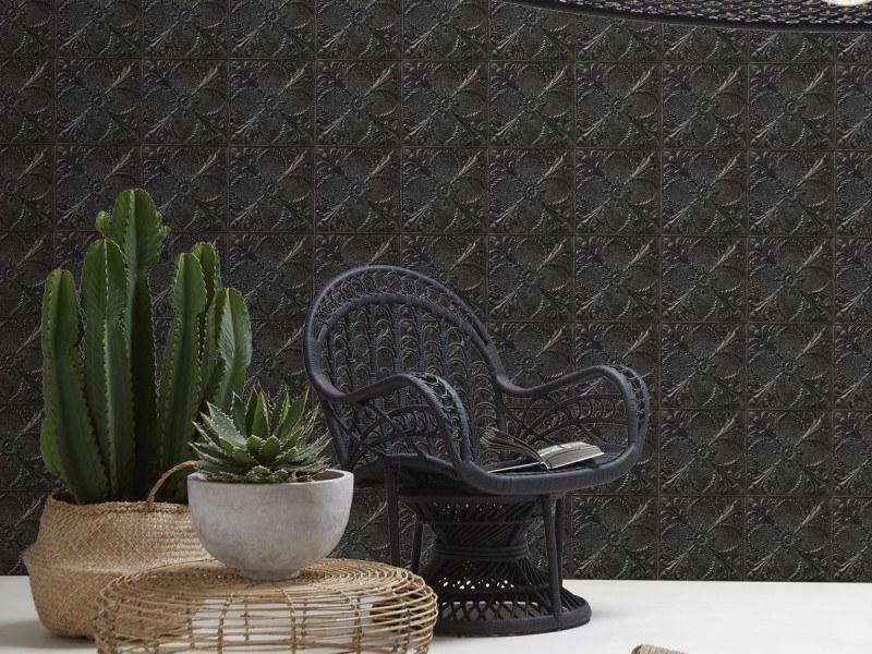 Koziel Моющиеся виниловые обои Tin tiles Ppv005d--x24  - Вид №3