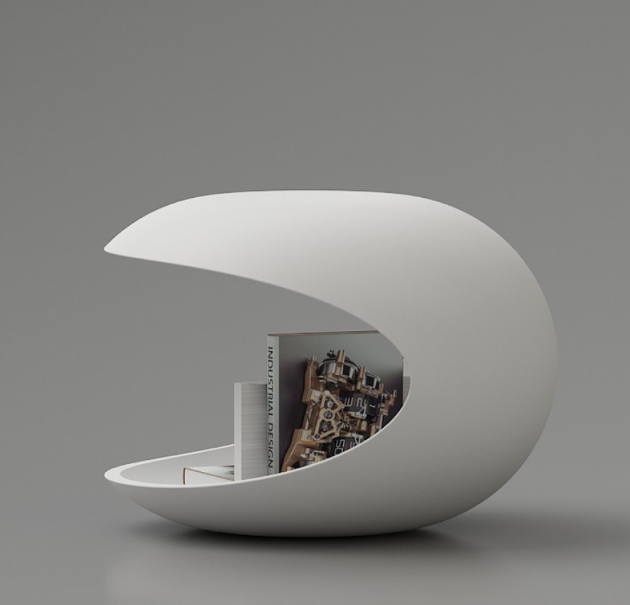 Столик WHITE SHELL ZANOTTA 639  - Вид №1