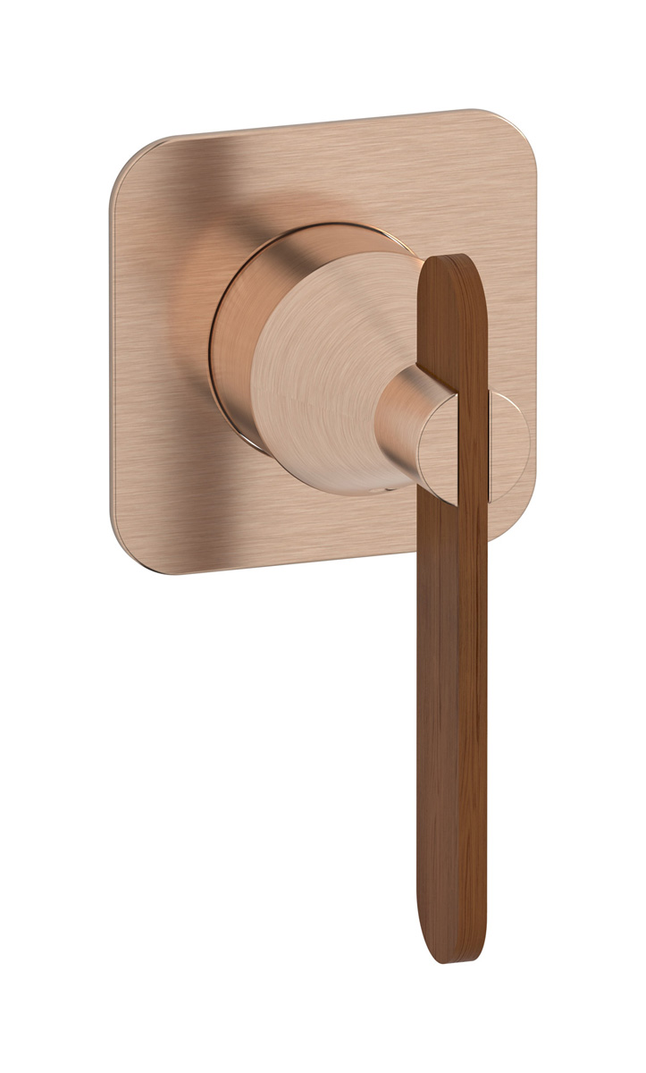 Внешние части встроенного смесителя на 1 потребителя WE ARE IB ol305cs Brushed Rose Gold Soho