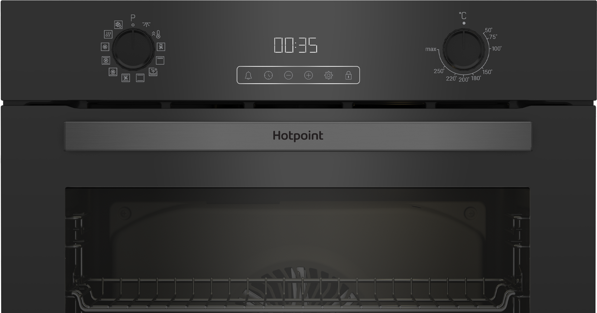 9136633 Электрический духовой шкаф Hotpoint FE9 1231 JS BLG черный STDN-0143402 - Вид №11