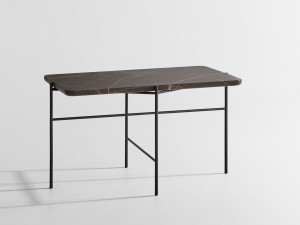 Прямоугольный мраморный журнальный столик для гостиной