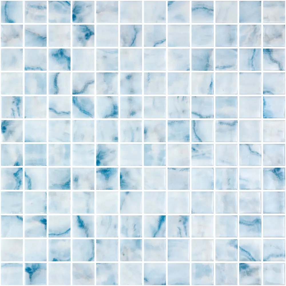 Мозаика Pietra Maureen стекломасса 31.1x4.9 см цвет синий Santreyd Мозаика Onix STLM-2129718 - Вид №2