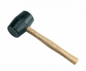 Недеформируемый резиновый молоток Martelleria manico legno