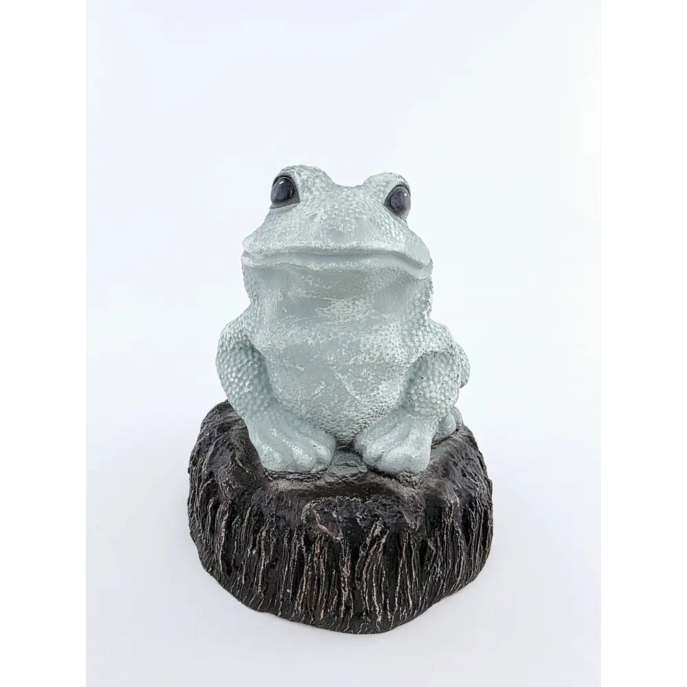 Садовая фигура Жаба на камне полистоун 23x21 см Santreyd STLM-2026325