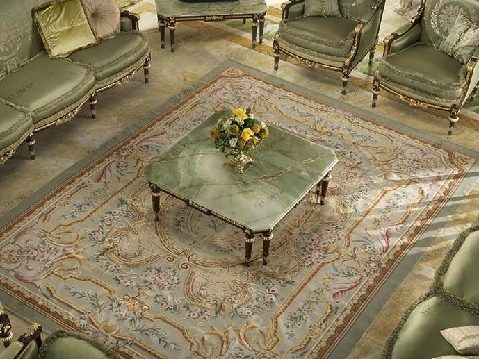 Modenese Gastone Низкий квадратный мраморный журнальный столик Deluxe sun-id-1460209