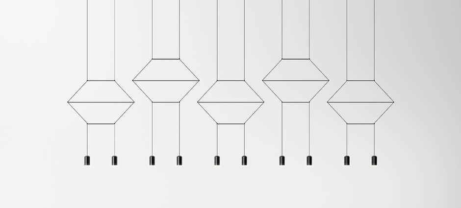 040537 Люстра lineal Vibia Wireflow - Вид №5